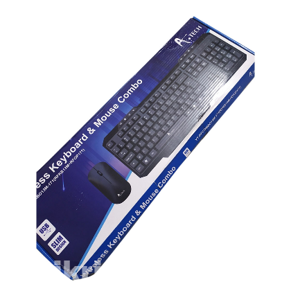 Wireless Keyboard & Mouse Combo A.Tech YT-RFCOMBO13M-171